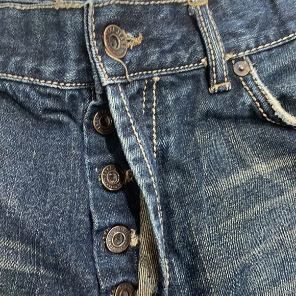 Zara Men’s Regular Fit Straight Low rise Waist 34 x‎ 26 - Picture 3 of 13